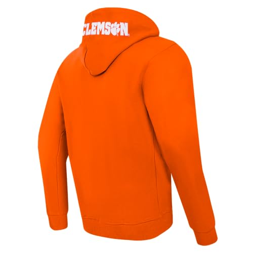 Image of Pro Standard Mens College Classic Chenille Cotton Double Knit Full Zip Hoodie