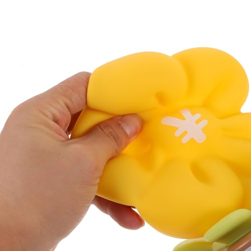 Lámpara de noche recargable de silicona con diseño de flor miniatura 3