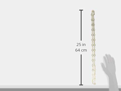 Image of RCH Hardware CH-21-MS Brass Chandelier Chain, Matte Silver (1 Foot)