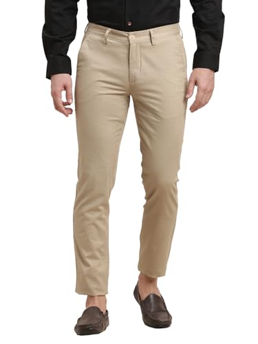 Pantalon décontracté en coton extensible homme anti-serrage confortable