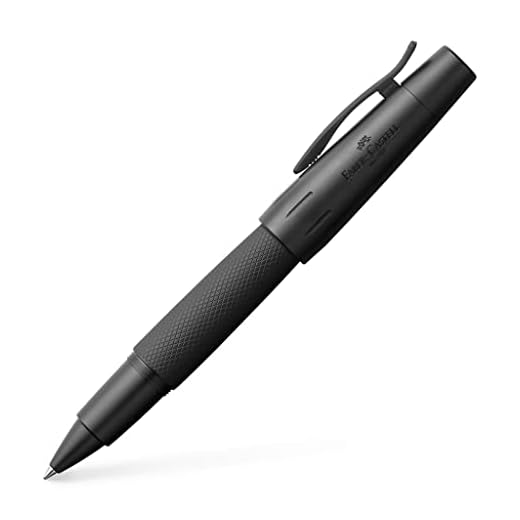 Faber-Castell E-MOTION PURE BLACK ROLLER PEN