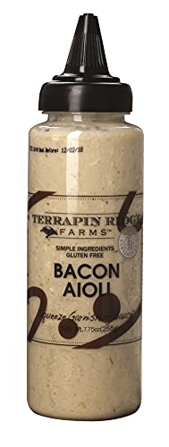 Terrapin Ridge Farms Bacon Aioli Γ’β¬β One 7.75 Ounce Squeeze Bottle Terrapin Ridge Farms Bacon Aioli Γ’β¬β One 7.75 Ounce Squeeze Bottle
