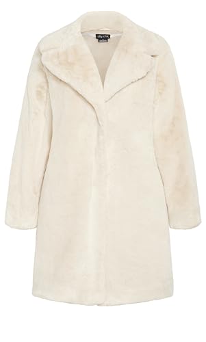 City Chic Women's Apparel Women's Remi Faux Fur Coat 5
