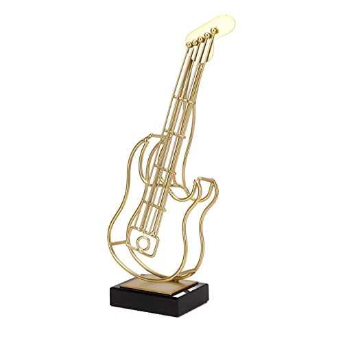Violon en fer forgé décoration de maison salon ornement élégant 28x10x6cm