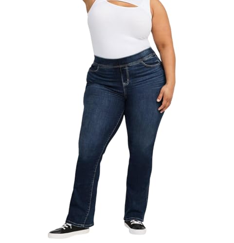 Torrid Women's Plus Size Jeans - Lean Jean High-Rise Slim Boot Jean