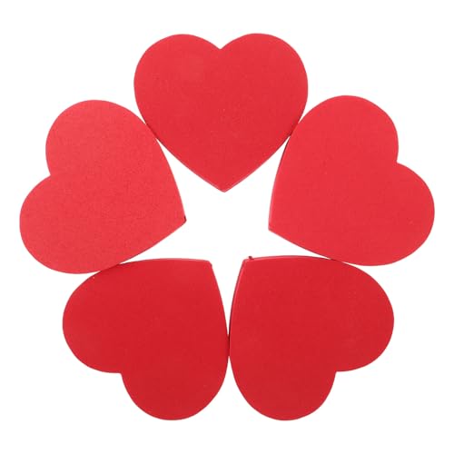 Antena de coche para encontrarlo fácil con estos 5 corazones de EVA rojos