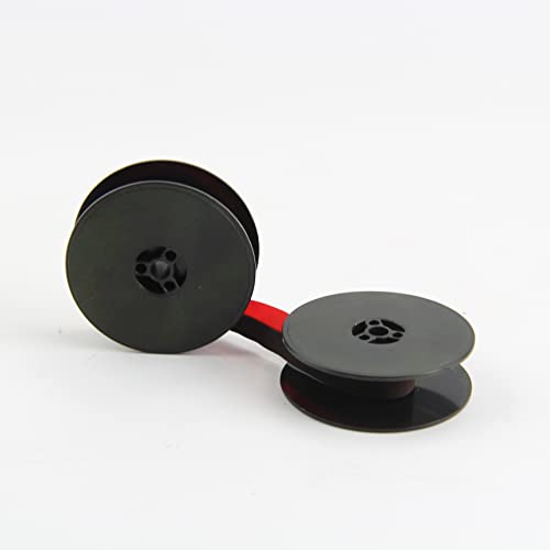 Universal Typewriter Ribbon Twin Spool, Typewriter Ribbon Black/Red, Compatible With All Models - Typewriter Ribbon, Quality And Clear Writing (Black/Red) #TOP1