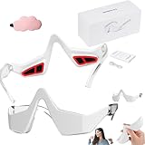 𝖱𝖾𝗇𝖾𝗐𝖺 Eyelift Device, 𝖱𝖾𝗇𝖾𝗐𝖺 Eyelift, Under-Eye Massager, 4 Modes, Three Levels of Intensity for Relax Eyes (Transparent Legs)