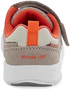Stride Rite Kids M2P Zips Runner Athletic Sneaker, Beige, 9.5 US Unisex Toddler | Image 3
