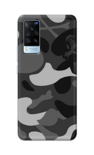 Image of Printed Hard Back Cover Case for Vivo X60 Back Cover (Army Pattern) -702