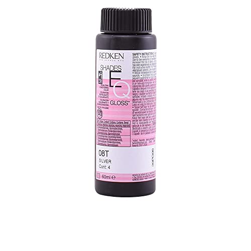 Redken Seq 08T Silver coloration gloss nuanceur de reflets pour un fini haute couture