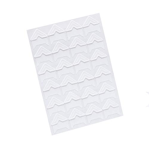 360 Count Self-Adhesive Acid Free Photo Corners for Scrapbooks Memory Books (White) - White
