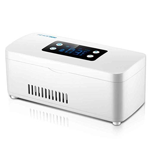 Tragbare Handheld-Insulin-Kühlbox mit hohem Volumen, Flüssigkristallanzeige, wiederaufladbar für Heim-, Auto- und Reisevakuum