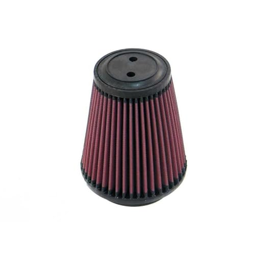 Image of K&N Universal Clamp-On Air Filter: High Performance, Premium, Washable, Replacement Filter: Flange Diameter: 4 In, Filter Height: 6 In, Flange Length: 0.625 In, Shape: Round Tapered, RU-5141