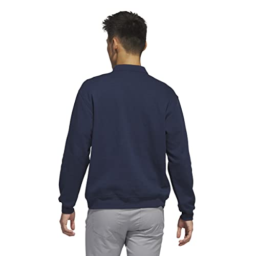 adidas Men's Go-to Quarter Zip Golf Pullover3