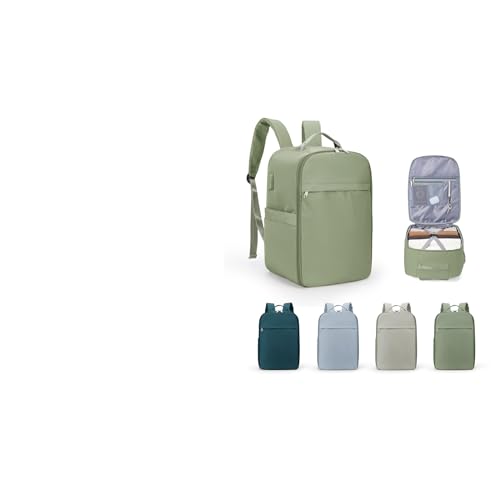 Hplqq Mochila Viaje Cabina Avion 40x20x25 Para Ryanair Mochilas Para Mujer Bolsa De Cabina Equipaje De Mano Cabina Avion Mochila De Senderismo Mochila Impermeable Cabina Mochila,L2-Gris Verde Hplqq Mochila Viaje Cabina Avion 40x20x25 Para Ryanair Mochilas Para Mujer Bolsa De Cabina Equipaje De Mano Cabina Avion Mochila De Senderismo Mochila Impermeable Cabina Mochila,L2-Gris Verde