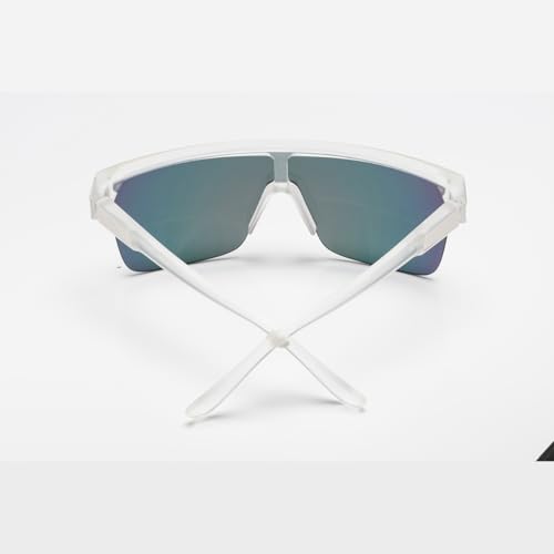 Image of Spy Optic Flynn, Shield Sunglasses, Color and Contrast Enhancing Lenses