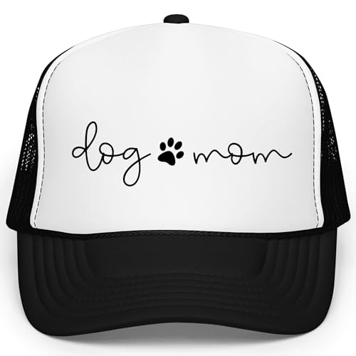 Gorra Trucker Unisex con Estampado de Huella de Perrito miniatura 1