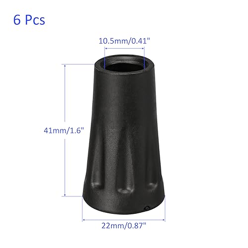 M METERXITY 6 Pack Trekking Pole Tips - Image 3