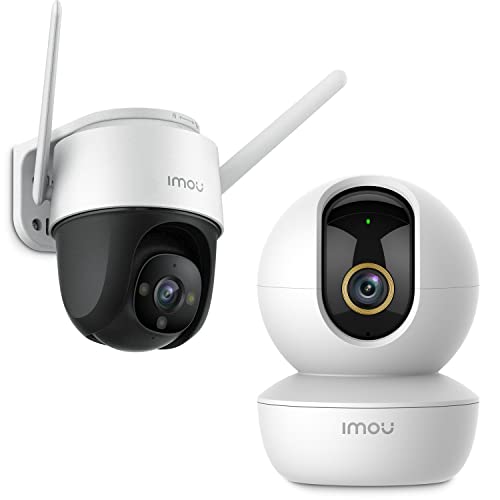 Security Camera Indoor And Outdoor 4Mp Kit For Home Security, Plug-In Wifi Camera (2.4G Only) Surveillance Camera With Night Vision, 2-Way Audio, Human Detection, Smart Tracking #TOP6