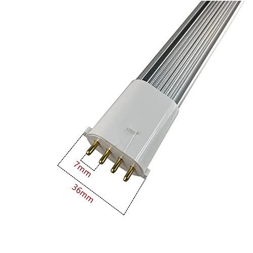 2-Pack 2Gx7 Base Led Bulb 6W/8W=50W/70W 4-Pin Fluorescent Pl Cfl Tube Plugin Light Bulbs With Light Bulb Lustale Retrofit Tube Light Compact Fluorescent Lighting Replacement (Warm White,2700K, 8W) #TOP5