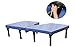 Folding Table with Cutout for Veterinary Ultrasound – Portable and Sturdy, Ideal for Veterinary Ultrasound Scanning and Animal Care, Easy to Transport and Set Up