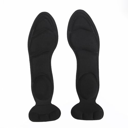 Plantillas de espuma viscoelástica 7D para tacones altos negro miniatura 2