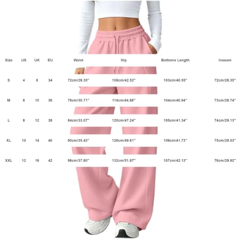 Pantalones deportivos para mujer holgados que no aprietan con cintura elástica 4