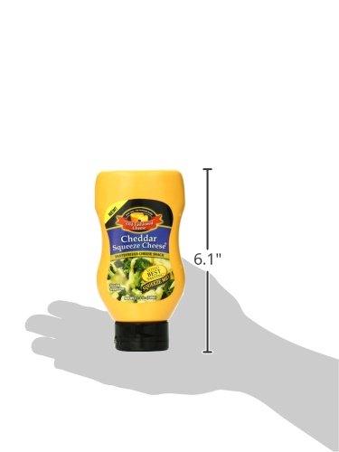 Old Fashioned Cheese Cheddar Squeeze Cheese, 11.5 Ounce (Packaging may vary)