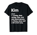 Kim Definition Personalized Name Funny Birthday Gift Idea T-Shirt
