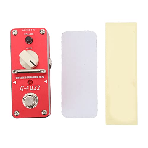 Fupei Pédales d’effets, True Bypass Portable G Fuzz Contrôle du Volume 9V DC Pédale d’effet de Guitare Rouge pour… - Les Beatles, Paul McCartney, John Lennon, RIngo Starr, George Harrison Fupei Pédales d'effets, True Bypass Portable G Fuzz Contrôle du Volume 9V DC Pédale d'effet de Guitare Rouge pour… – Image 7