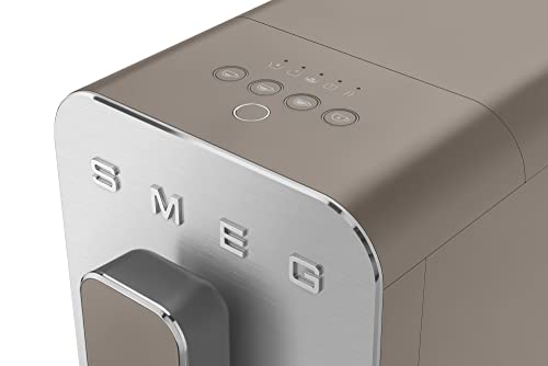 Smeg Bcc01Tmpus Fully Automatic Coffee Machine, Taupe #TOP2