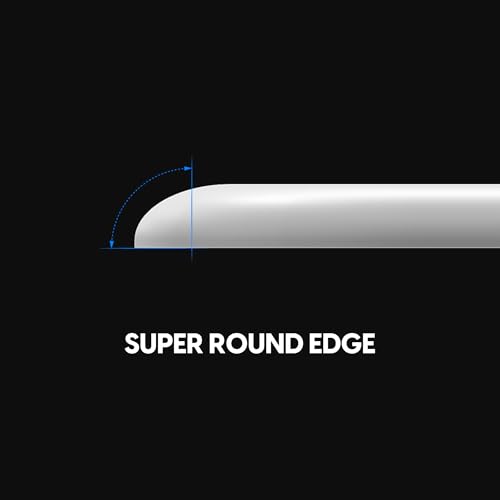 Pulsar Gaming Gears Superglide 2 - New Controllable Speed Textured Surface Smoothest Mouse Feet/Glides Made with Ultra Strong Glass Smooth and Durable Sole for Razer Viper V3 Pro [White]