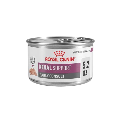 Royal Canin Veterinary Diet Canine Renal Support Early Consult Adult Loaf in Sauce Dog Food 5.2 oz (Pack of 24)