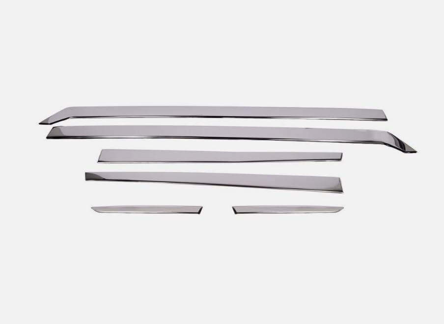 Chrome Body Side Door Molding Strip Lower Trims for Honda CR-V CRV 2017-2022 Accessories (Stainless Steel)