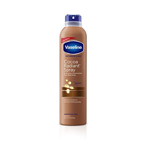 Vaseline Intensive Care Spray Moisturize Cocoa Radiant 6.5 Ounce