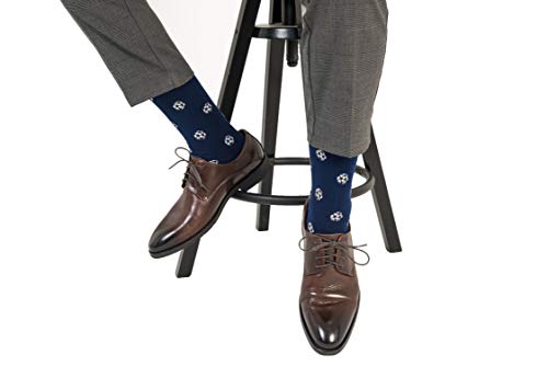Soccer Football Fan Socks For Men | Soccer Ball Woven Socks | Birthday Gift Socks For Guys (Soccer) #TOP2