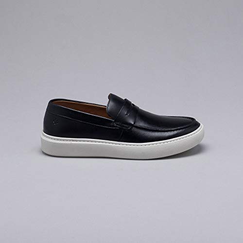 Mocassim Masculino Couro Preto 38