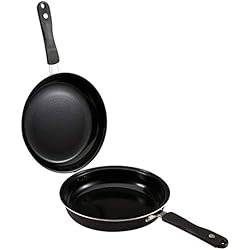 Sartenes Renberg Renberg Málaga | Sartén Antiadherente Doble para Tortillas | Diámetro de 24 cm y Altura 9,5 cm | Fabricada en Aluminio Prensado | Menaje de Cocina | Para Todo Tipo de Cocinas