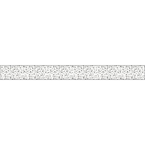 Image of 260014 3 Self-Adhesive Wall Borders Terrazzo Gris - (5 x 60 cm), Grey (180 x 5 cm)