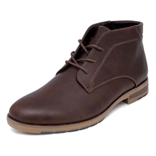 Nautica Men's Chukka Boot: Dress Casual Lace-Up Ankle Shoe Oxfords & Desert Boots-Largo-Brown Size-10 - image 1