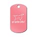 Got Gordon Setter Engraved Keychain/GI Tag Mister Petlife Pink