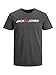 Produktbild JACK & JONES Jjecorp Logo Tee SS Crew Neck Noos T-Shirt Herren Gr. 56, Asphalt