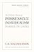 The Political Theory of Possessive Individualism: Hobbes to Locke (Wynford Books)