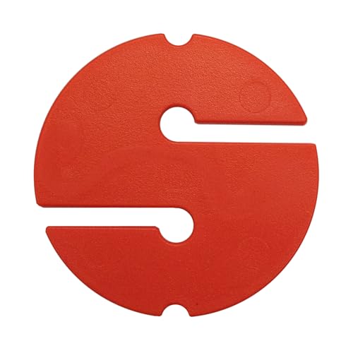 Scuba Choice Cave Diving Line Circle Marker 10-Piece Pack, Orange
