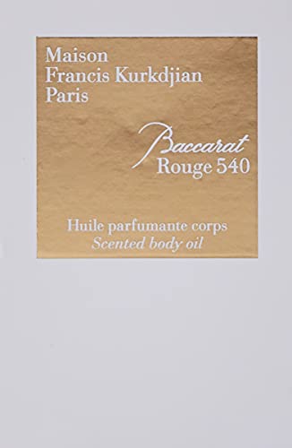 Maison Francis Kurkdjian Baccarat Rouge 540 Body Oil 70 ml, 2.37 Fl Oz (Pack of 1), (KURBLU001)