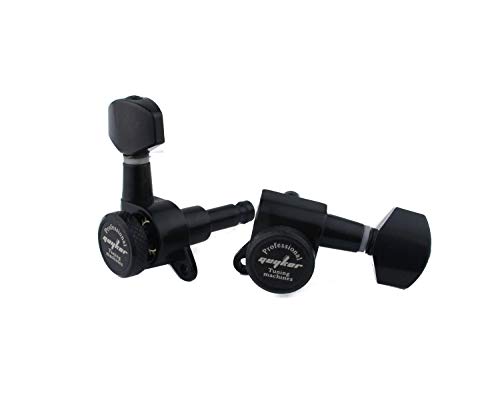 image for Guyker Guitar Locking Tuners (3L + 3R Handed) - 1:18 Lock String Tunin