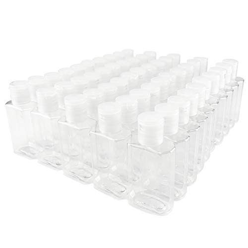 50 Pack Empty Plastic Bottles