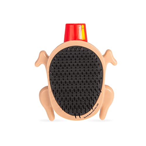 MAD Beauty Friends TV Show Turkey Detangling Hair Brush – Thanksgiving Episode Nostalgia 90s, Fun Gift for Women, Adults & Kids | Monica Chandler | Cruelty-Free