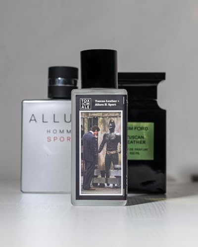 Image of TOXICMALE Tuscan Leather + Allure H Sport | Perfect Long lasting Men's perfume for Date & special ocassion | perfumes for men | Gift for him | TMA27 | 50 ml perfume | TM Perfume House
